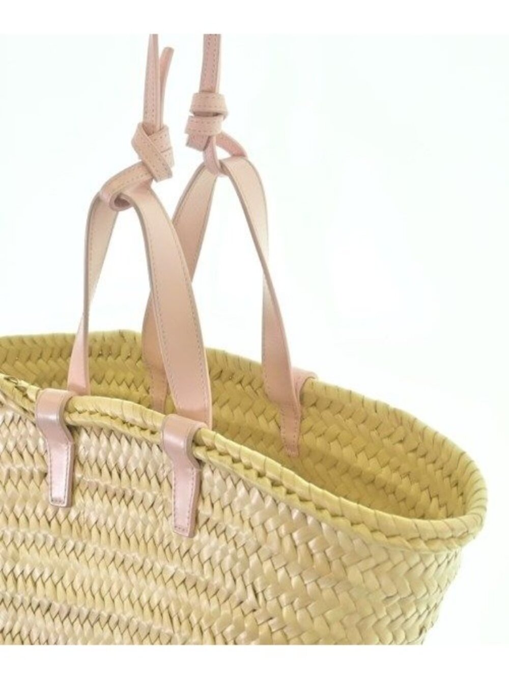 Celine Basket Bag Handbag Beige - Picture 8 of 9